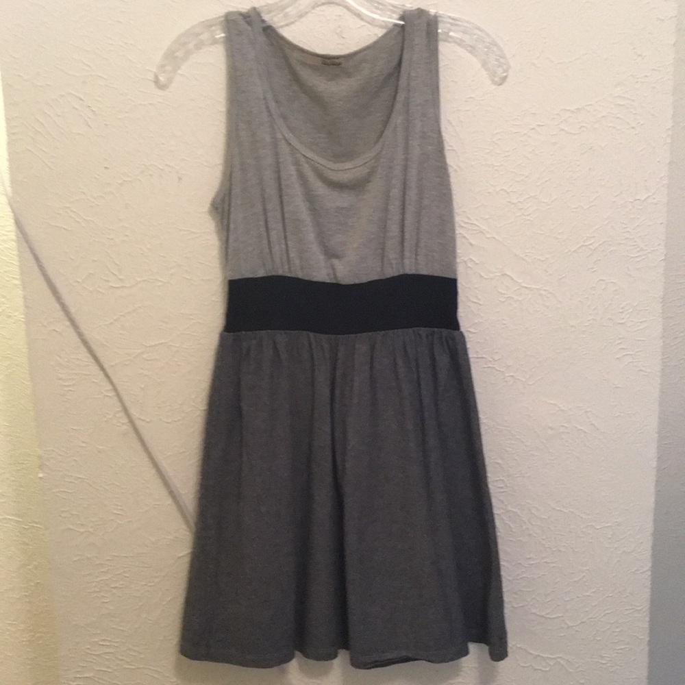 Gray Sleeveless Dress